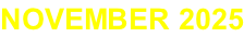 NOVEMBER 2025