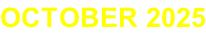 OCTOBER 2025