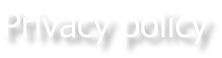 Privacy policy